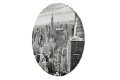 Rundes Bild 'Cityscape Echo'