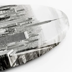 Rundes Bild 'Cityscape Echo'