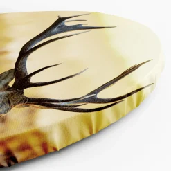 Rundes Bild 'Forest Glow'