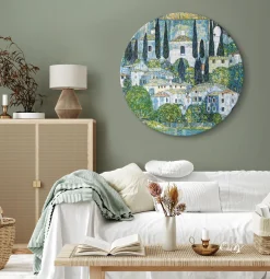 Rundes Bild 'Klimt's Cassone'