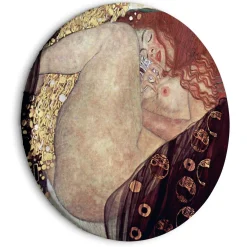 Rundes Bild 'Klimt's Danae'