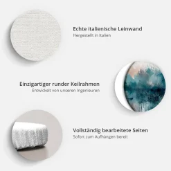 Rundes Bild 'Monet's Regatta'