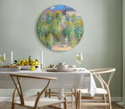 Rundes Bild 'Vétheuil Garden'