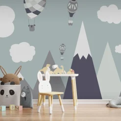 Selbstklebende Tapete 'Balloon Land'