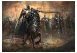 Selbstklebende Tapete 'Black rider'