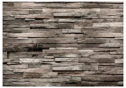 Selbstklebende Tapete 'Cedar Smell (Dark Brown)'
