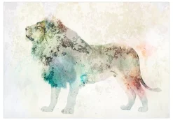 Selbstklebende Tapete 'Colourful King'