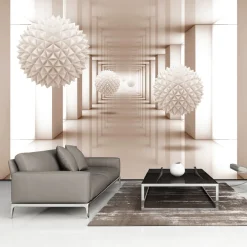 Selbstklebende Tapete 'Corridor to the Future'