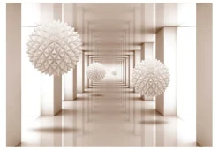 Selbstklebende Tapete 'Corridor to the Future'