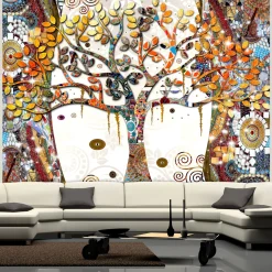 Selbstklebende Tapete 'Decorated Tree'