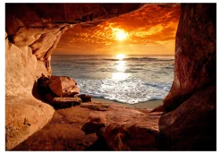 Selbstklebende Tapete 'Exit from the Cave'