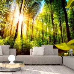 Selbstklebende Tapete 'Forest Hideout'
