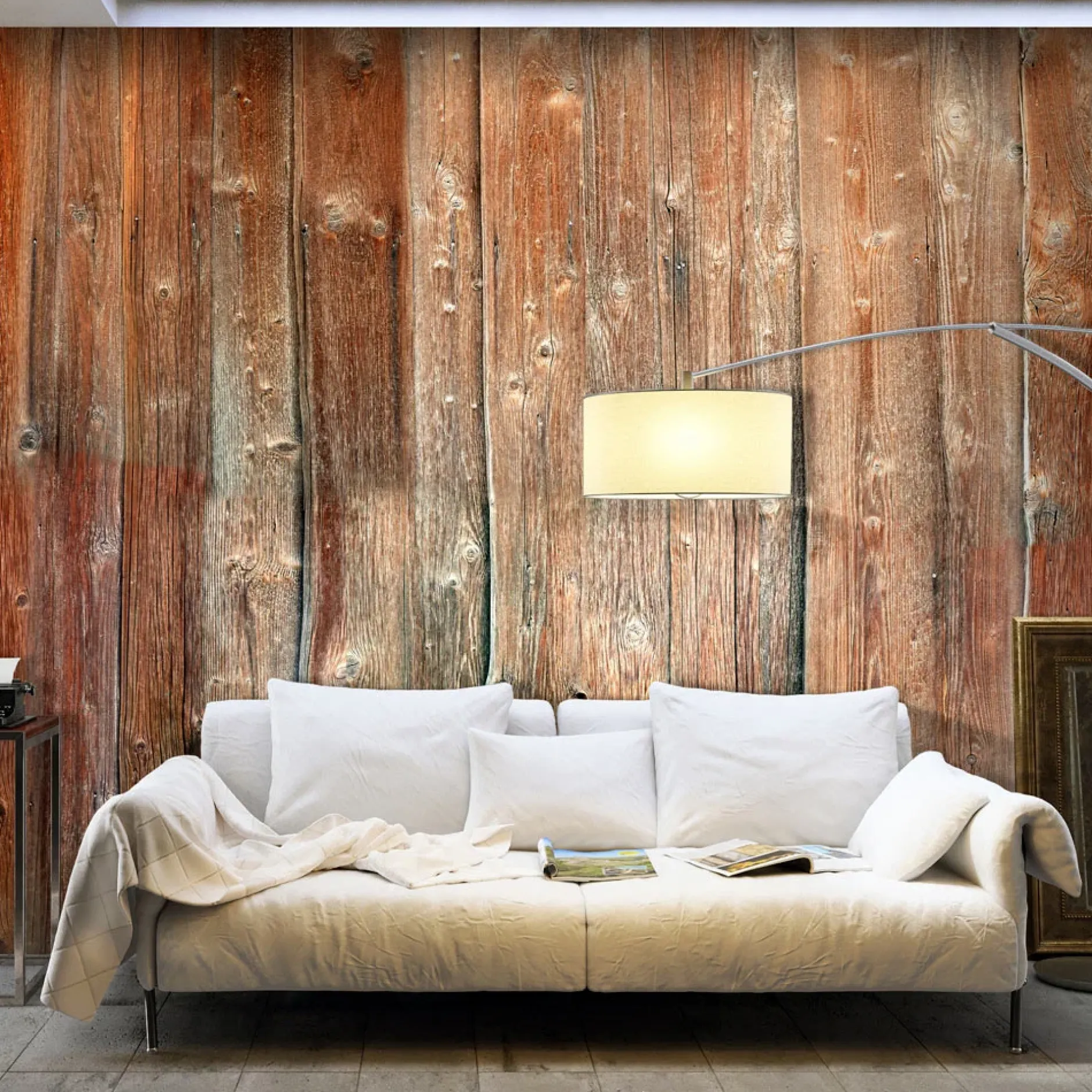 Selbstklebende Tapete 'Forest Cottage II'