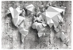 Selbstklebende Tapete 'Geometrische Welt'