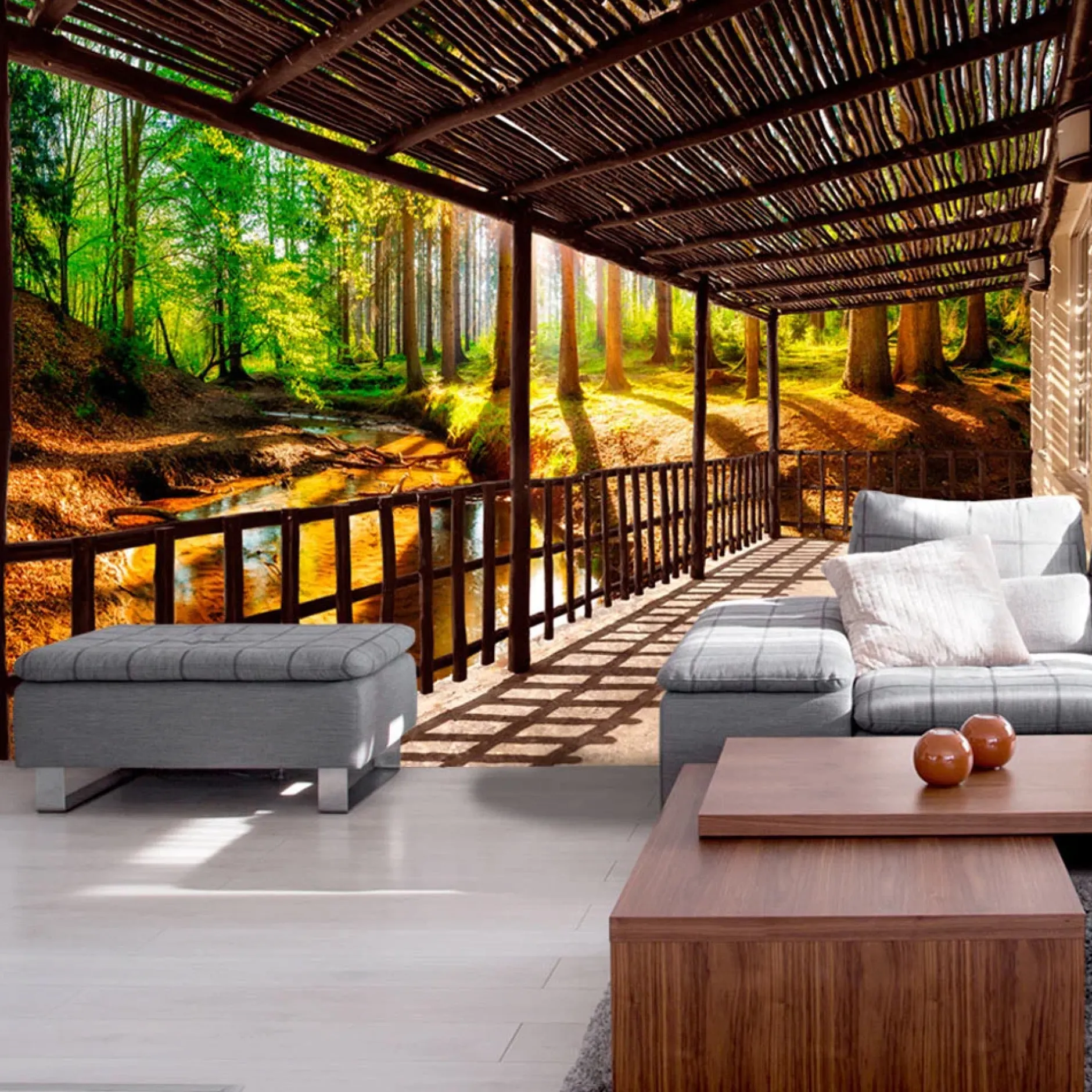Selbstklebende Tapete 'Getting Back to Nature'