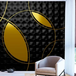 Selbstklebende Tapete 'Gilding Zones'