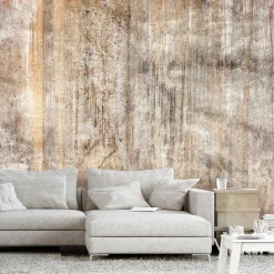 Selbstklebende Tapete 'Golden Forest Space'