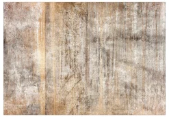 Selbstklebende Tapete 'Golden Forest Space'