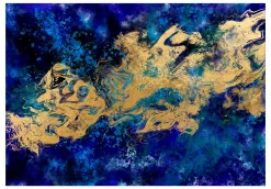 Selbstklebende Tapete 'Gorgeous Blue'