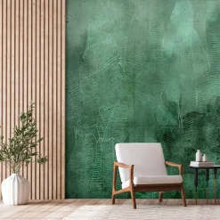 Selbstklebende Tapete 'Green Banana Leaves'