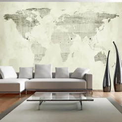 Selbstklebende Tapete 'Green continents'
