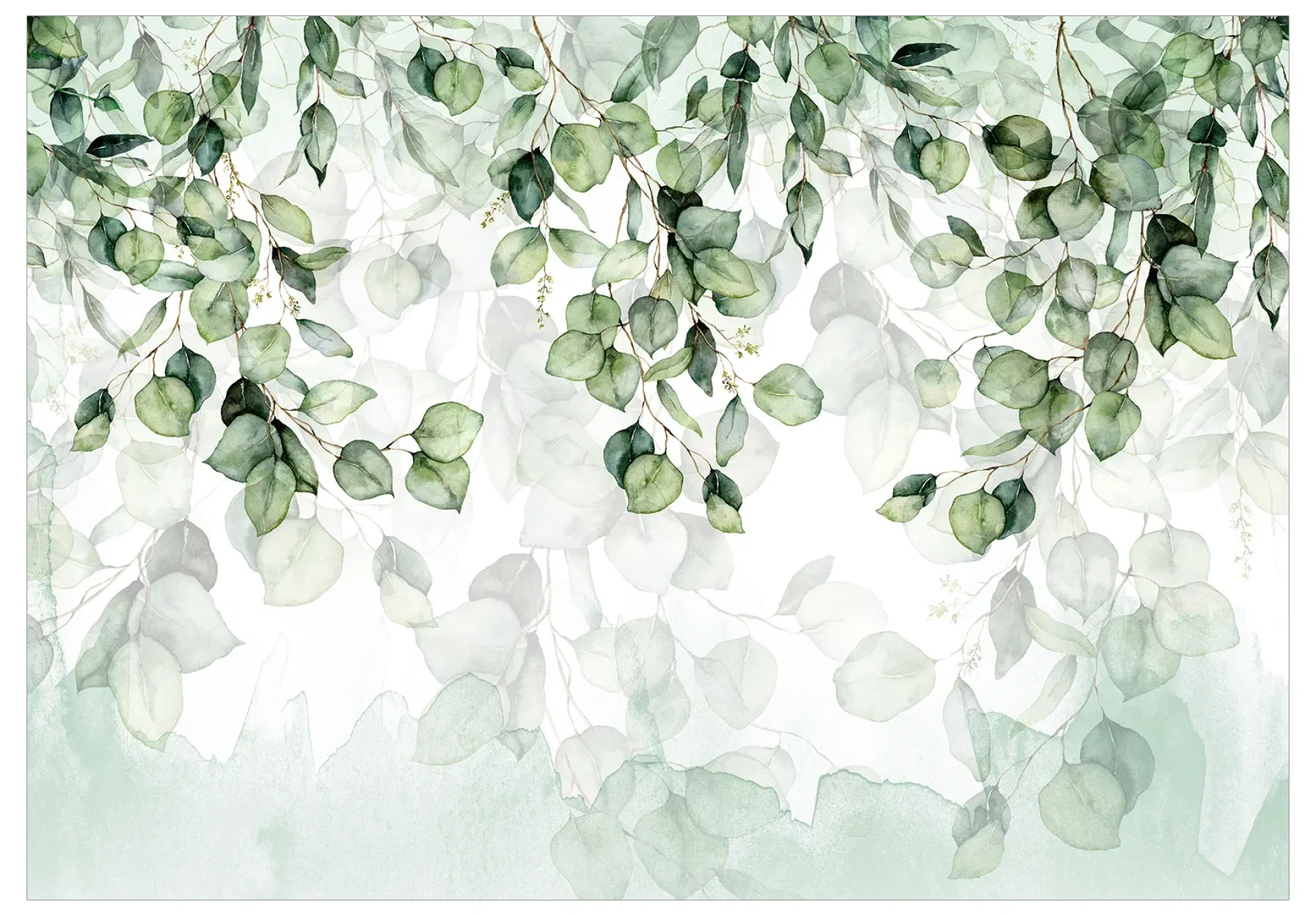 Selbstklebende Tapete 'Leaves Lightness'