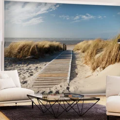 Selbstklebende Tapete 'Lonely Beach'