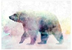 Selbstklebende Tapete 'Lonely Bear'