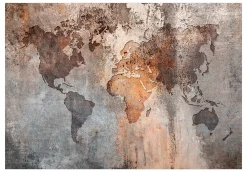 Selbstklebende Tapete 'Map Colors'