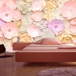 Selbstklebende Tapete 'Meer der Blumen'
