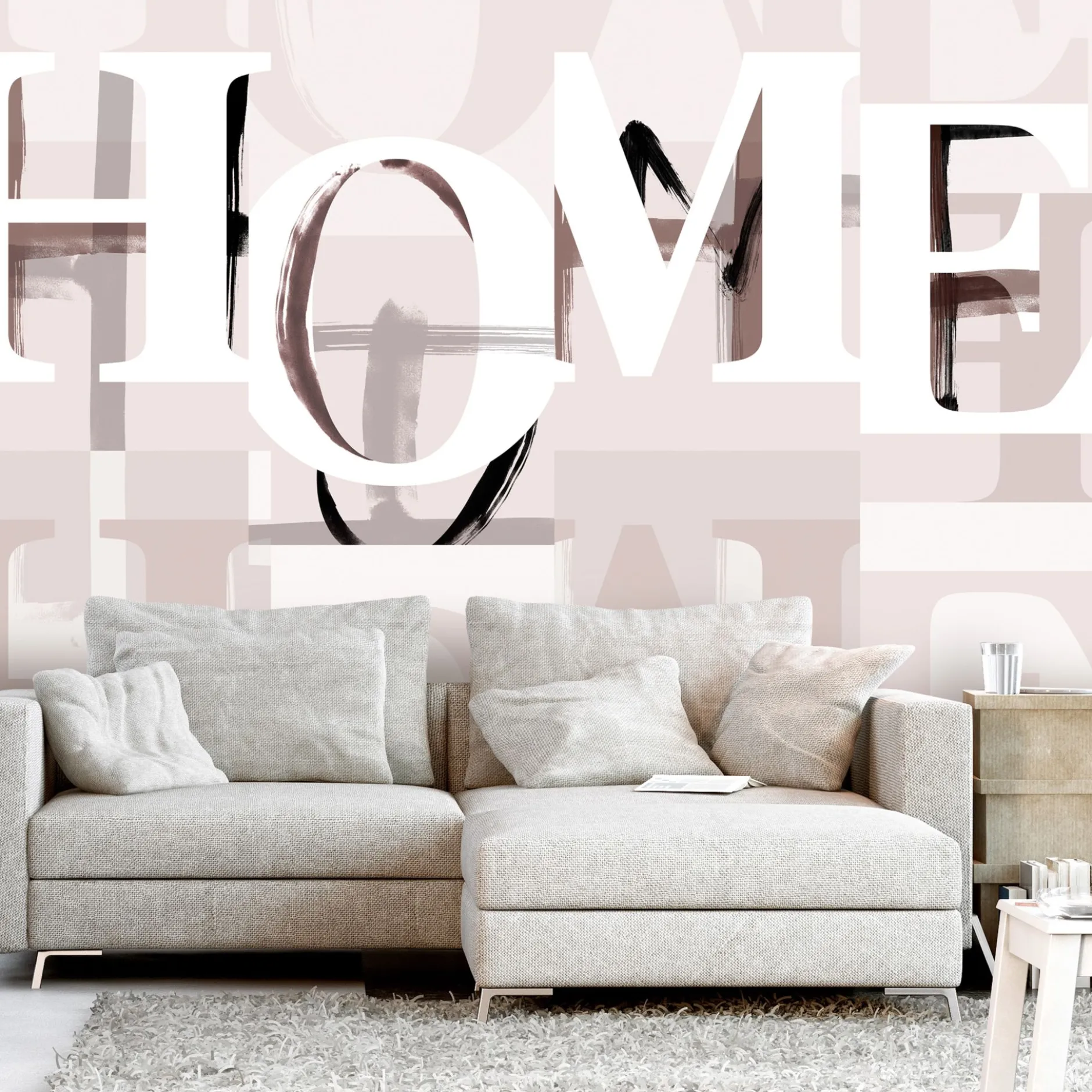 Selbstklebende Tapete 'My Home'