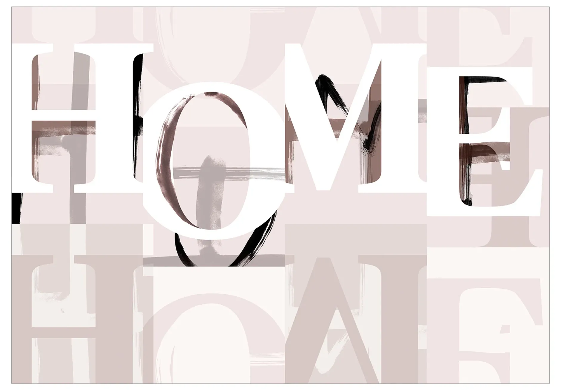 Selbstklebende Tapete 'My Home'