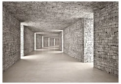 Selbstklebende Tapete 'Mysterious Tunnels'