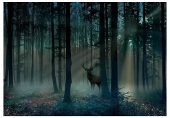 Selbstklebende Tapete 'Mystical Forest - Third Variant'