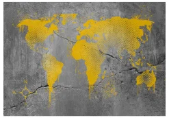 Selbstklebende Tapete 'Painted World'