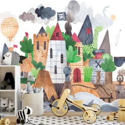 Selbstklebende Tapete 'Pirate Island'