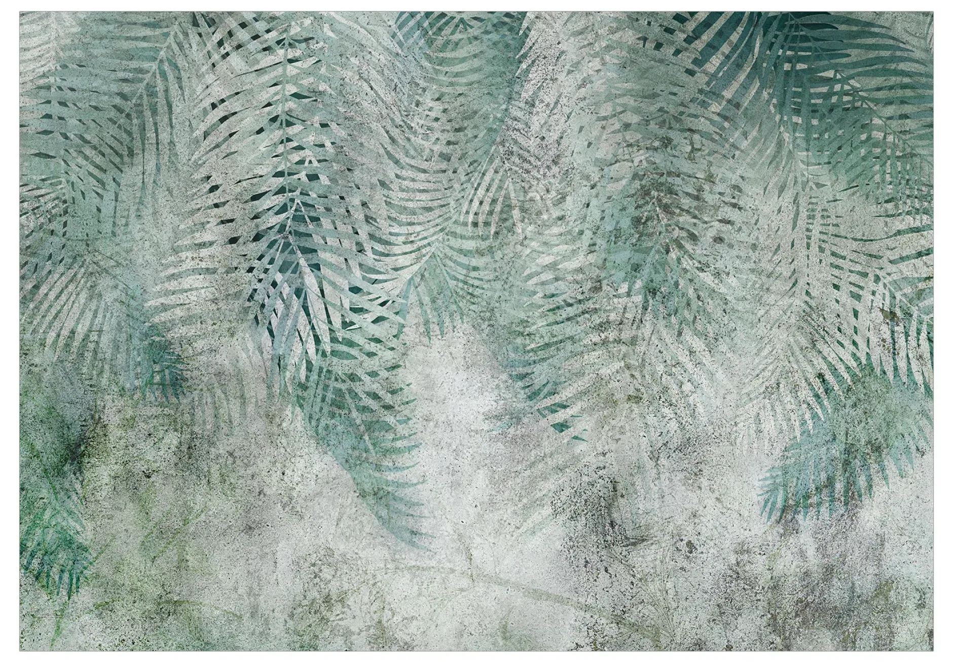 Selbstklebende Tapete 'Prehistoric Palm Trees'