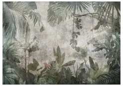 Selbstklebende Tapete 'Rain Forest in the Fog'