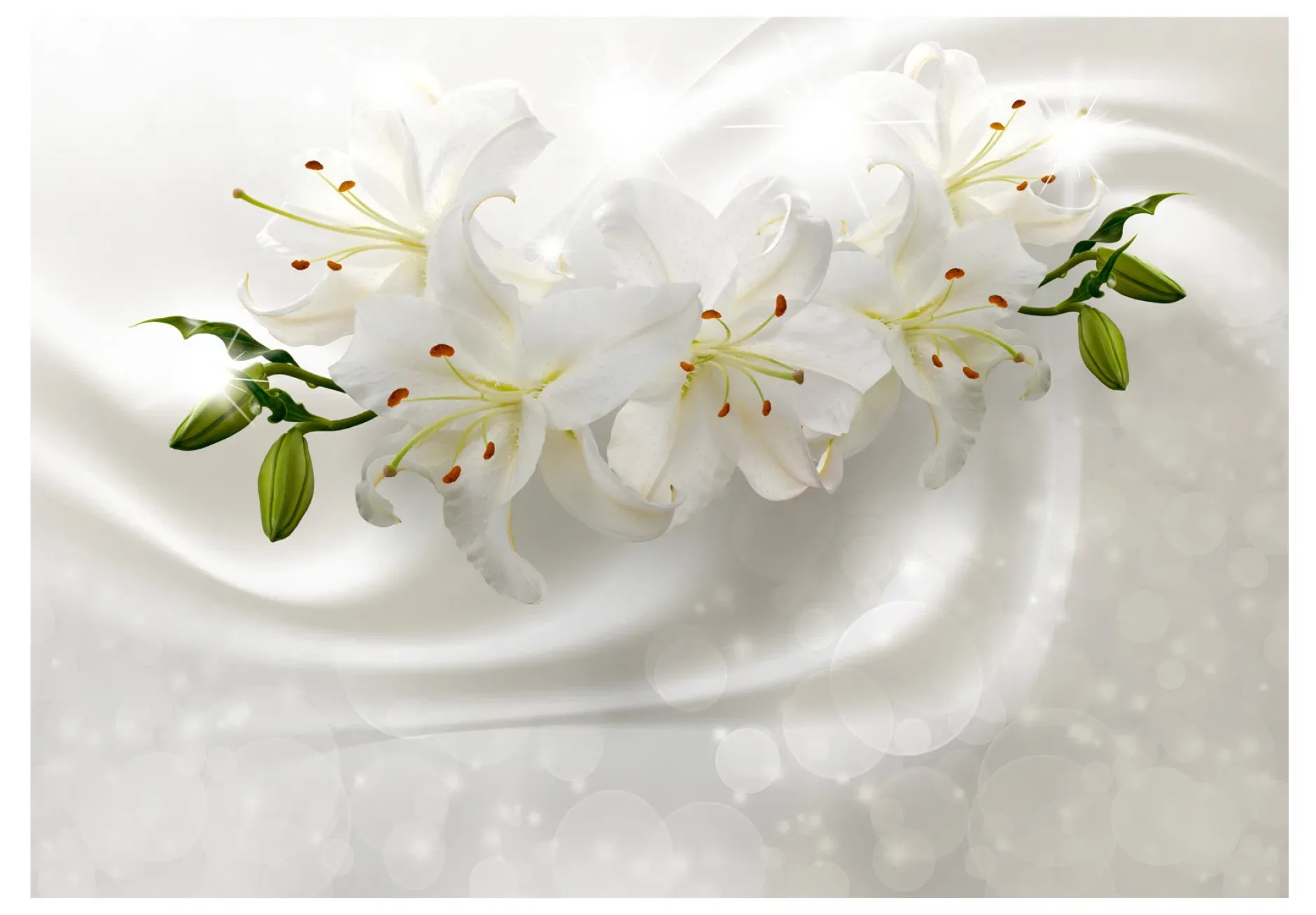 Selbstklebende Tapete 'Romantic Glow'
