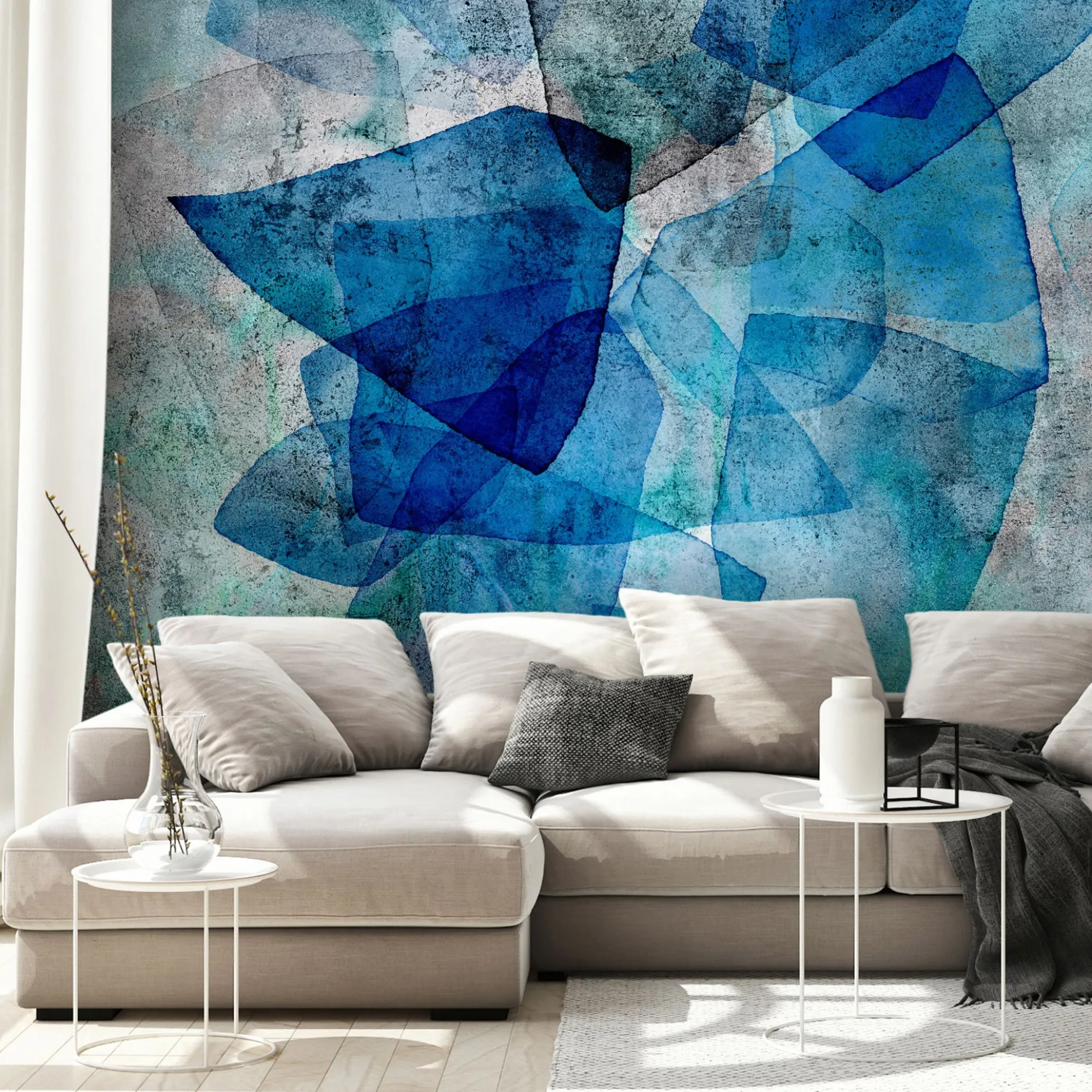 Selbstklebende Tapete 'Sapphire Mosaic'