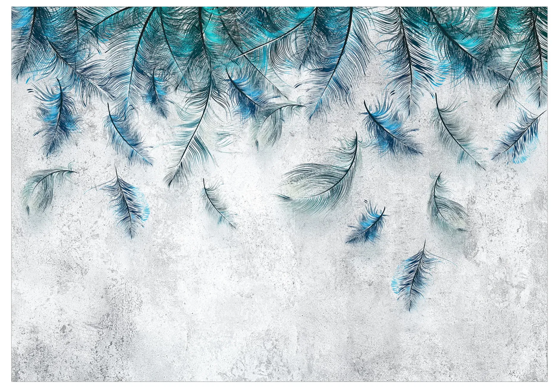 Selbstklebende Tapete 'Sapphire Breeze'