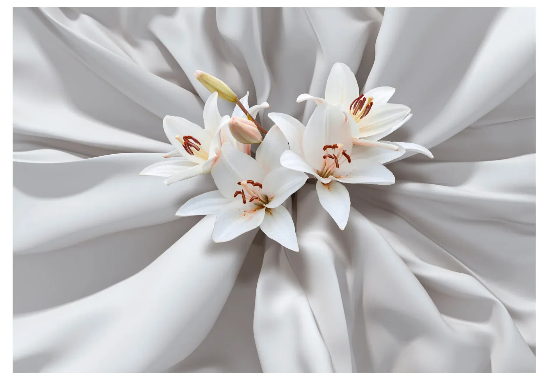 Selbstklebende Tapete 'Sensual Lilies'