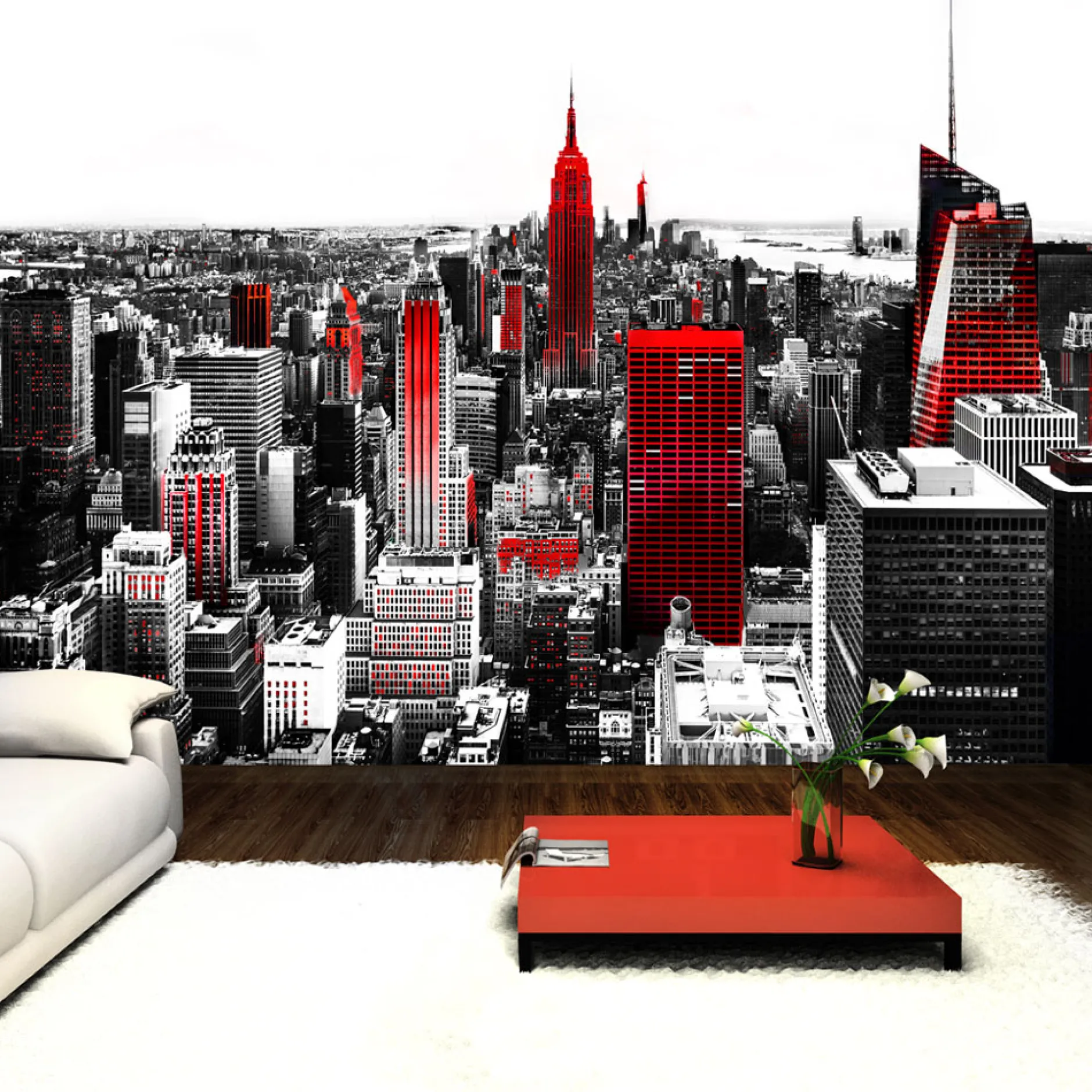 Selbstklebende Tapete 'Sin City'