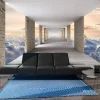 Selbstklebende Tapete 'Skyward Travel'