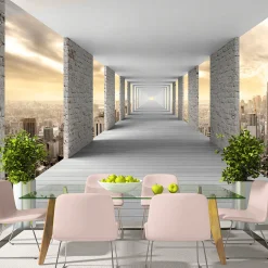 Selbstklebende Tapete 'Skyward Corridor'