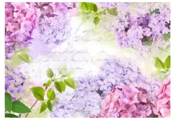 Selbstklebende Tapete 'Splash of Lilacs'
