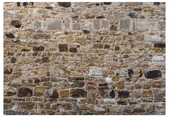 Selbstklebende Tapete 'Stone Fence'