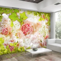 Selbstklebende Tapete 'Warm Blossoming'