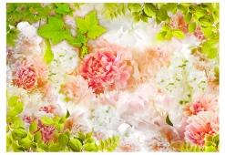 Selbstklebende Tapete 'Warm Blossoming'