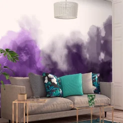 Selbstklebende Tapete 'Watercolour Variation - Violet'